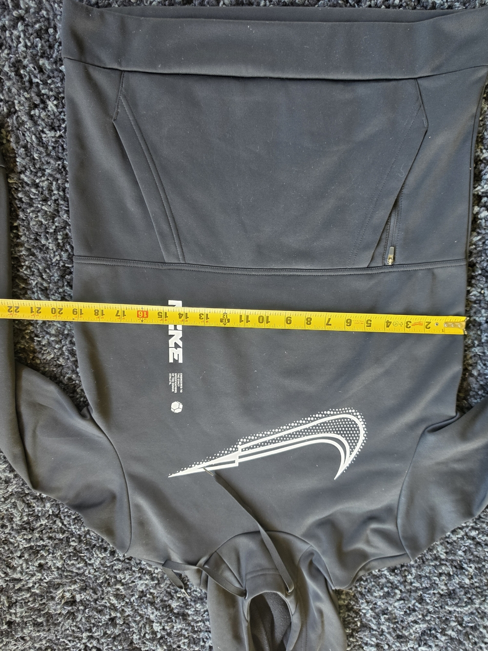 Nike Therma-Fit Black Hoodie Jacket Size Small - Activewear or Casual - Picture 6 of 8